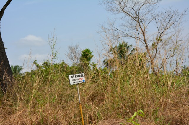 Kailahun ETU Burrial ground limit